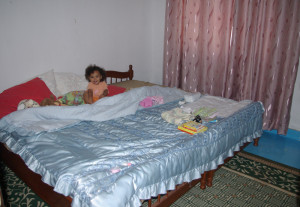 Gästezimmer derzeit belegt mit Patricia