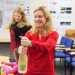 Frau Doktor bei der Arbeit