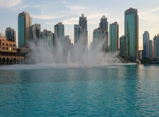 Dubai Fountain Burj Khalifa Lake