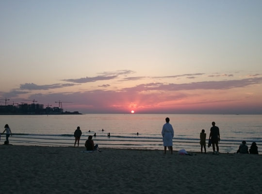 Dubai Sunset Jumeirah Beach